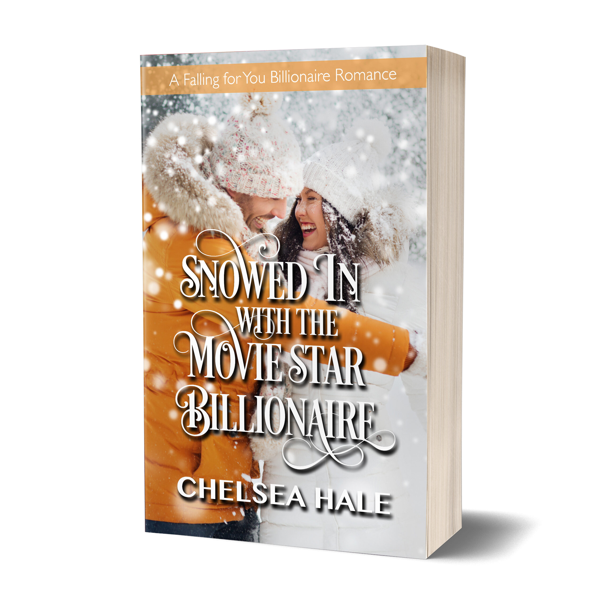 Snowed In book standing white square 2019